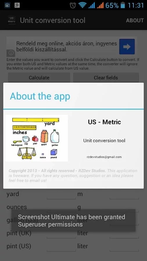 US - Metric unit convers...截图2