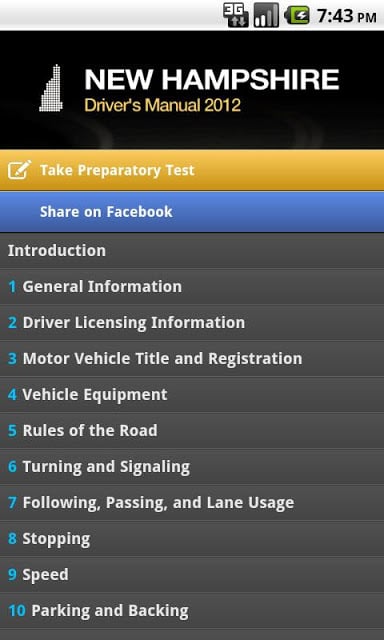 New Hampshire Driver Manual $0截图1