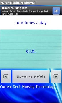 Nursing Flashcards Lite截图
