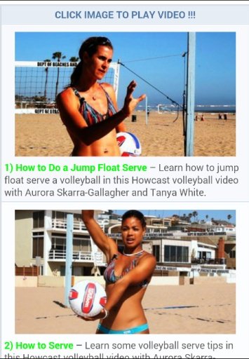 Volleyball Lessons &amp; Tricks截图2