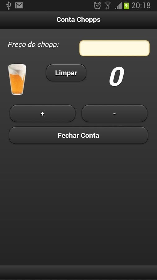 Conta Chopp Lux截图1