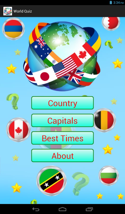 Country Flags &amp; Capitals...截图8