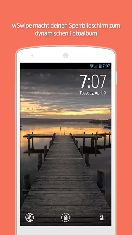 wSwipe Lock Screen (beta...截图1