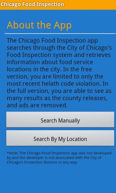 Chicago Food Inspection截图2