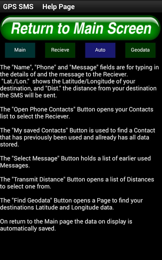 Gps Sms 2 Free Test截图5