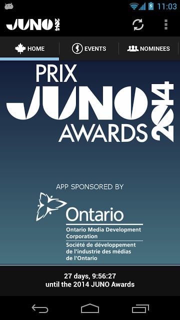 The JUNO Awards截图2