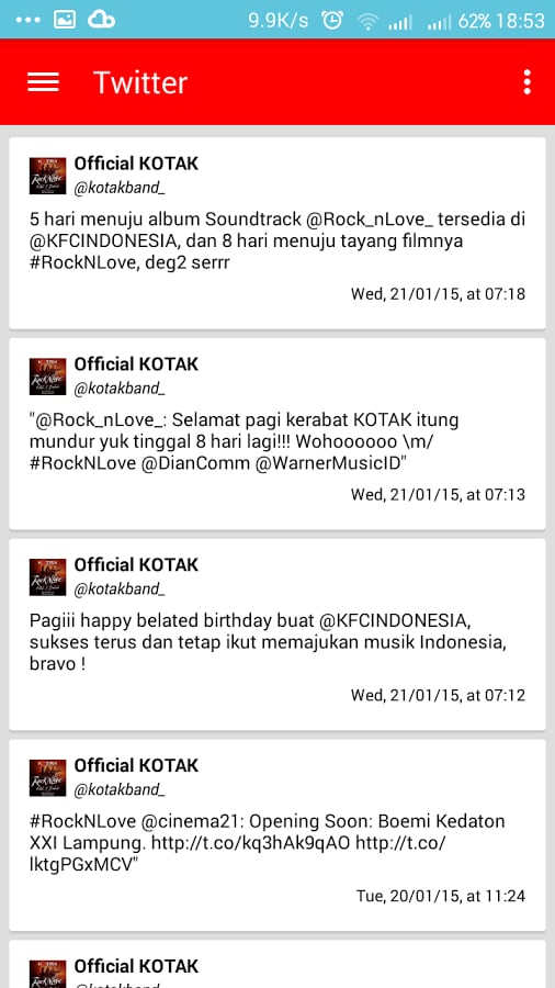 Fan Kotak Band (Unoffici...截图3