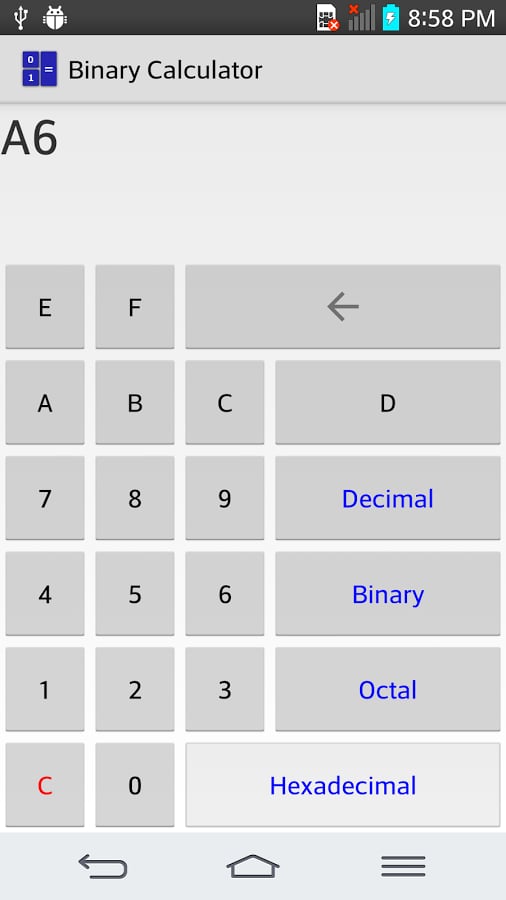 Binary Calculator截图3