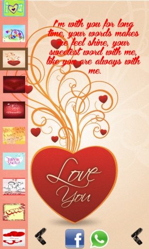 Love Greetings Maker截图1