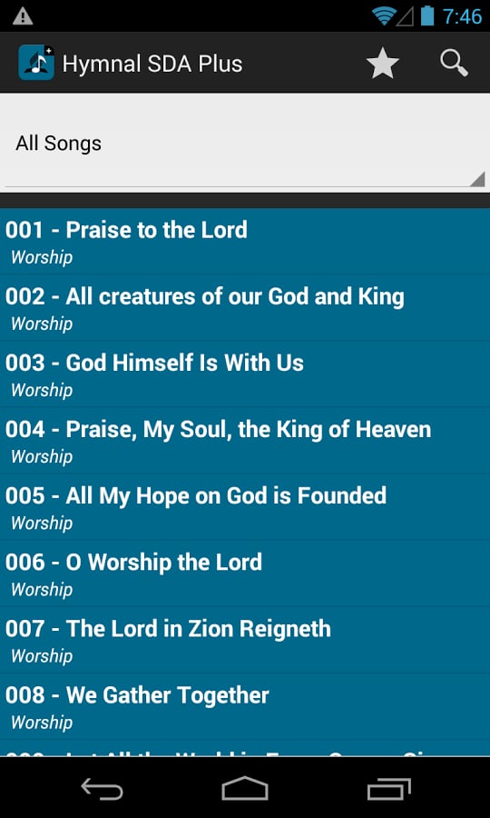 Hymnal SDA Mobile PLUS截图1