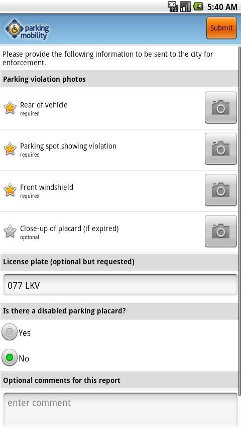 Parking Mobility截图1