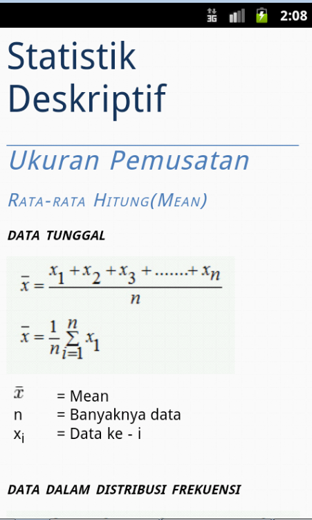 Buku Saku Statistik截图3