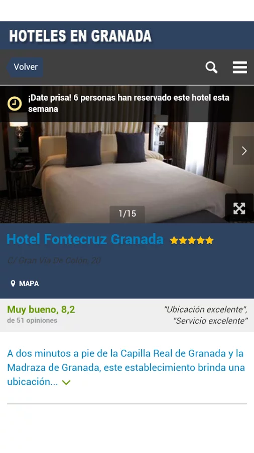 Hoteles en Granada截图9