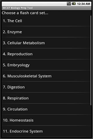 Free MCAT Biology Prep Tool截图4