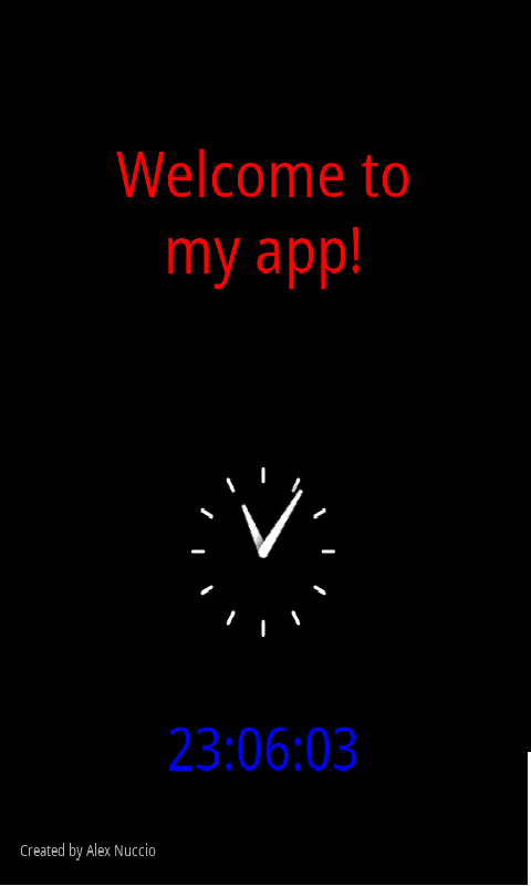 Clock App截图1