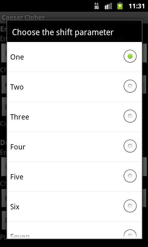 The Caesar Cipher截图3