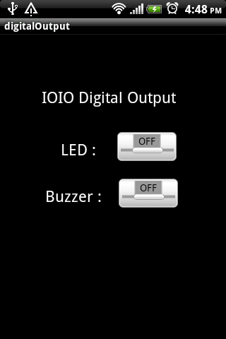 IOIO Digital output截图1