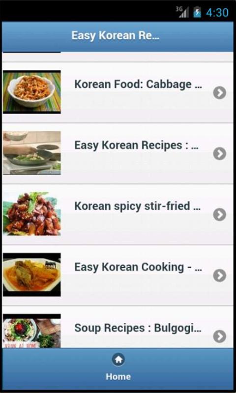 Easy Korean Recipes截图2