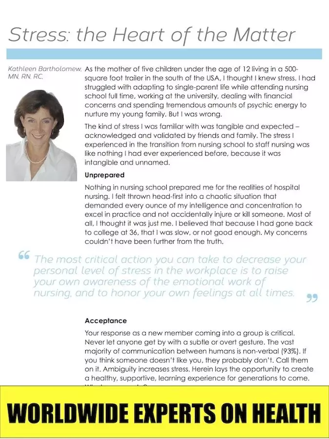 Wellbeing for Nurses Magazine截图2