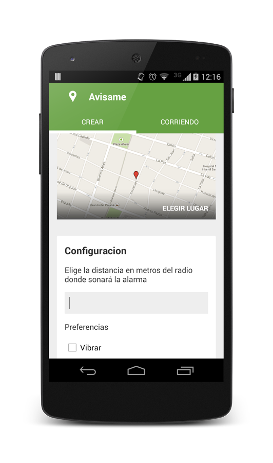 Avisame - Alarma GPS截图1