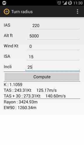 PANS OPS Calculator截图3