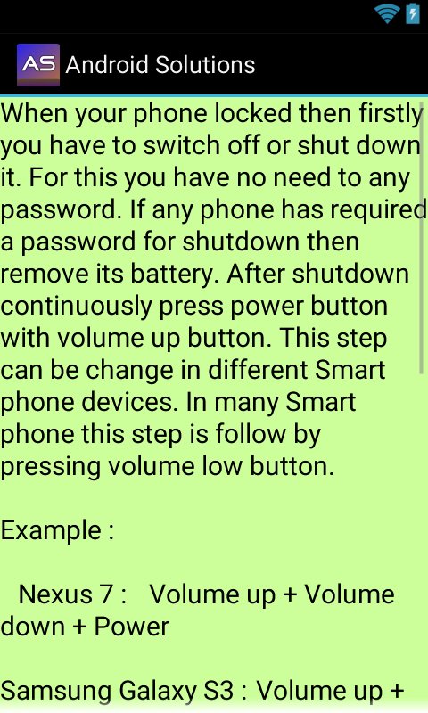 Solutions 4 Android截图1