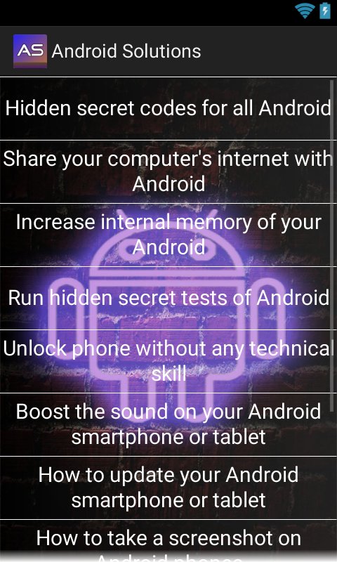 Solutions 4 Android截图3