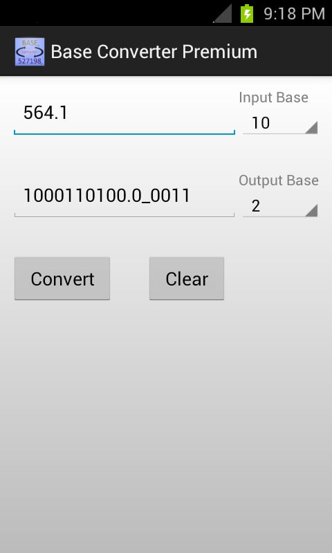 Base Converter Premium截图2