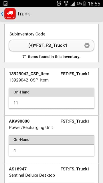 Oracle Mobile Field Service截图3