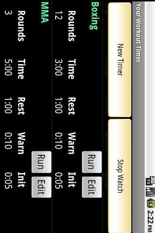 Workout Timer (Free)截图1