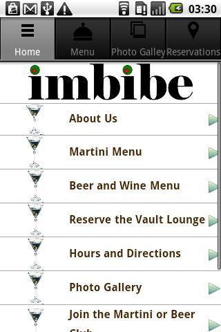 Imbibe Martini Bar截图5