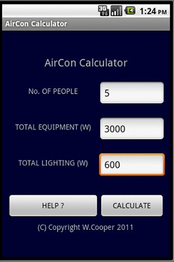 AirCon Calculator截图4