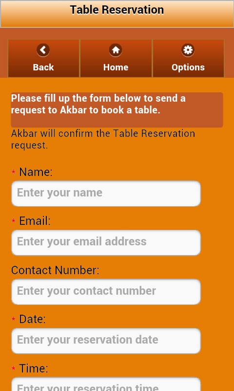 Akbar Restaurant截图1