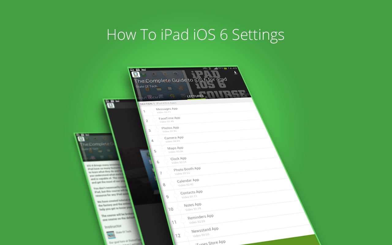 Learn iPad iOS 6截图3