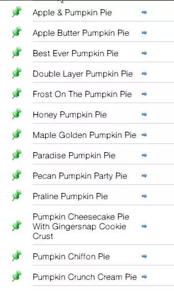 Free Pumpkin Pie Recipes截图3