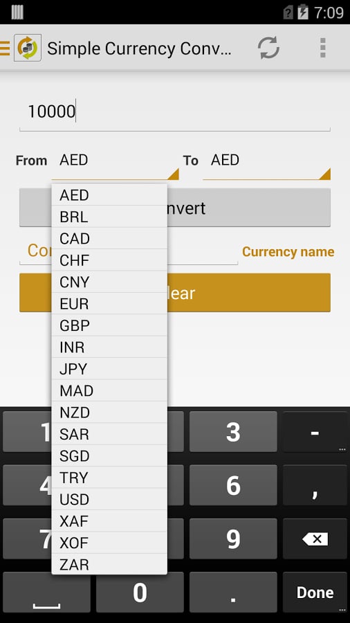 Simple Currency Converte...截图2