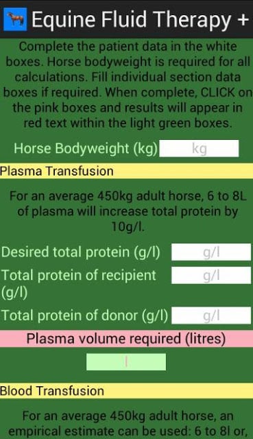 Equine Fluid Therapy +截图1