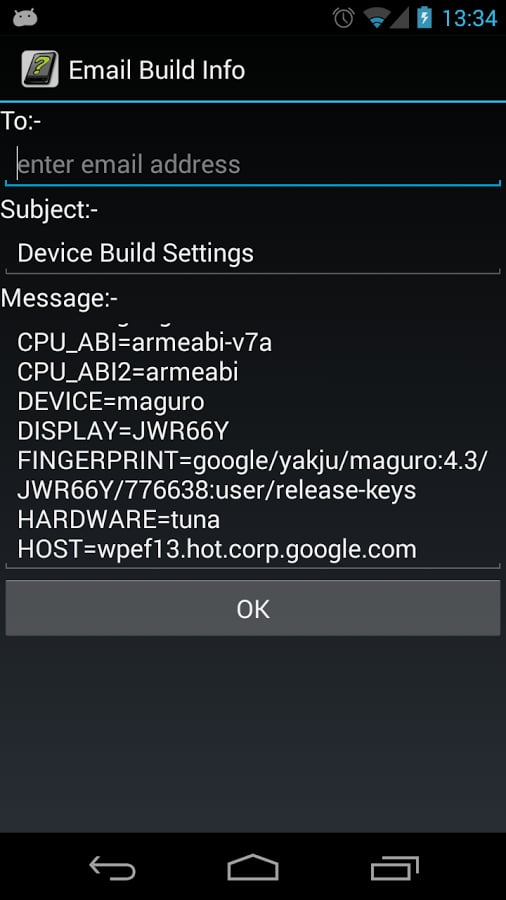 OS Build in Android截图2