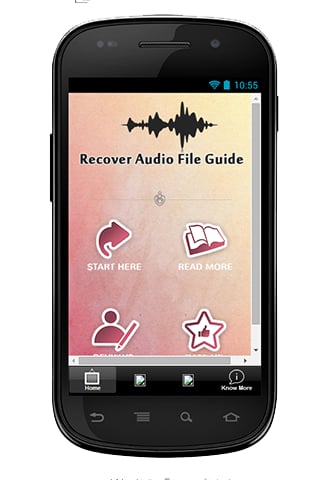 Recover Audio File Guide截图1