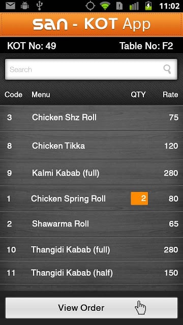 Restaurant Mobile Order Taking截图4