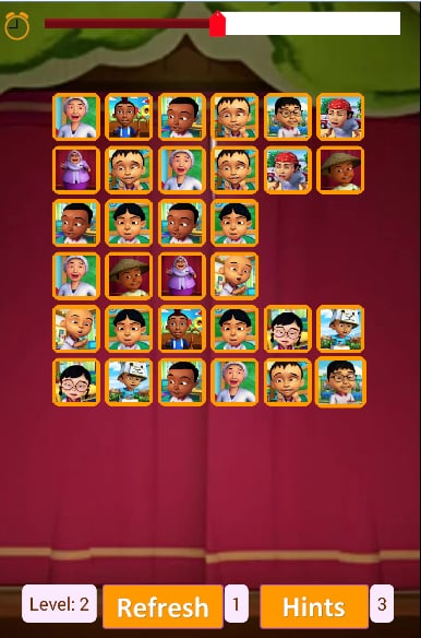 Matching Games Upin Ipin截图1