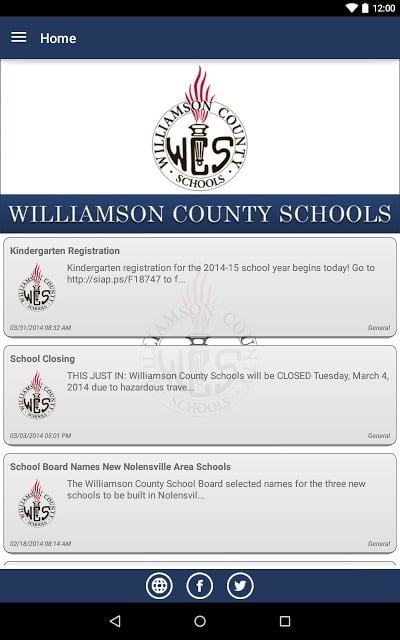 Williamson County Schools截图2