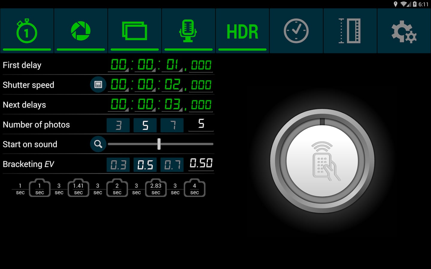 Camera IR Remote截图2