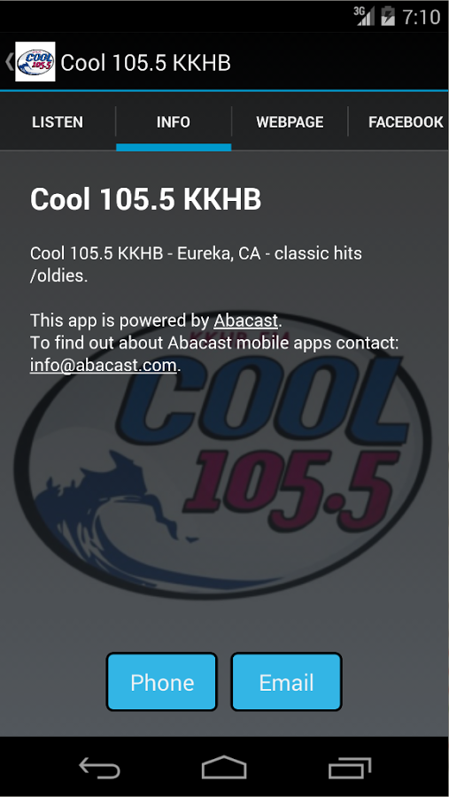 Cool 105.5 KKHB截图2