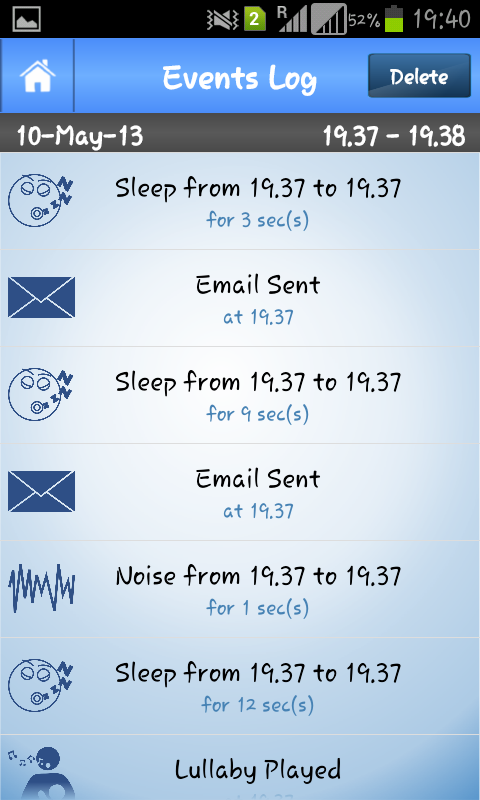 Eye My Baby - Baby Monitor App截图3