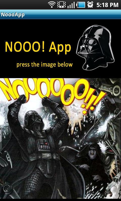 Darth Vader Nooo! Button截图1