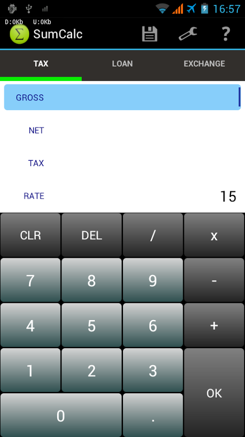 SumCalc - GST VAT Calculator截图1