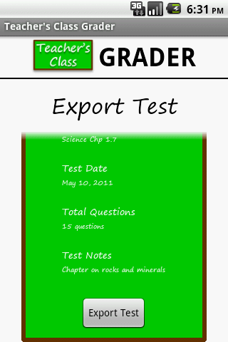 Teacher's Class GRADER FREE截图3