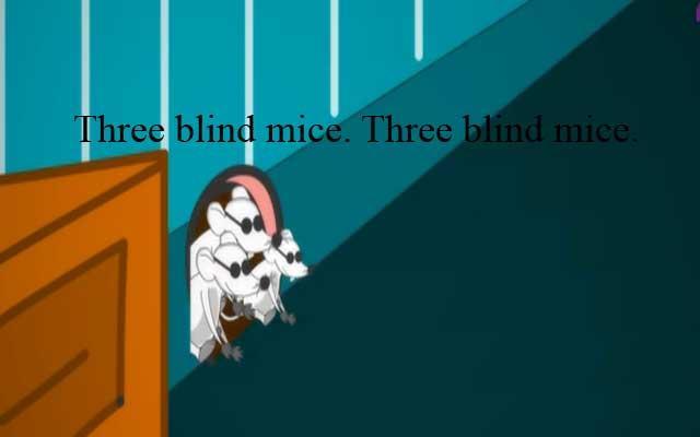 Three Blind Mice Kids Rhymes截图9