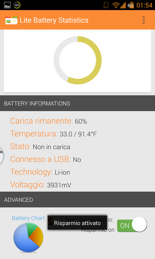 Lite Battery Statistics截图1